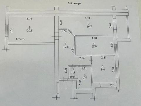квартира за адресою Льва Ландау просп. (50-річчя СРСР), 52-Л