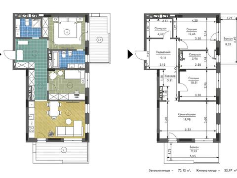 квартира за адресою Берестейський просп. (Перемоги), 139