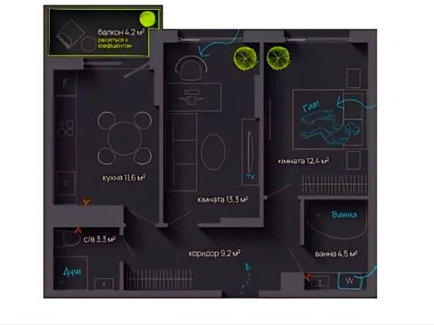 квартира за адресою Національної Гвардії вул., 14а