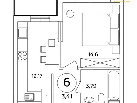 квартира по адресу Степана Бандери ул., 16