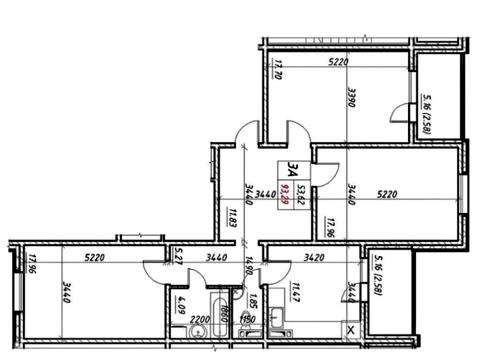 квартира за адресою Коноплянська вул., 22-Б