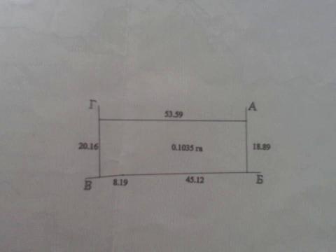 участок по адресу 