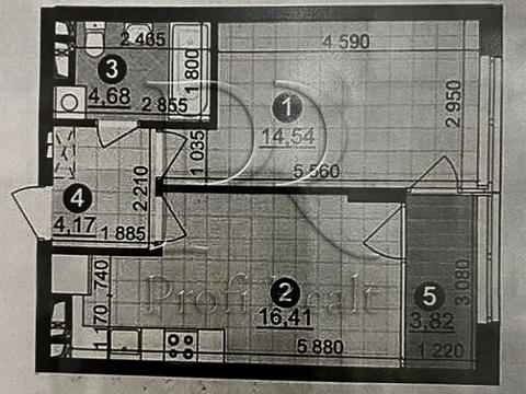 квартира за адресою Київ, Родини Крістерів вул., 14-Б