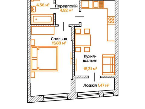 квартира по адресу Столичное шоссе, (Будинок 7)