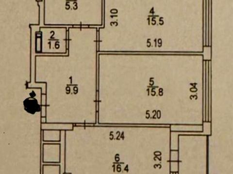 квартира за адресою Фортечний тупик (Тверський), 7в