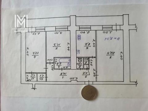 квартира за адресою Аерокосмічний просп. (Гагаріна), 52