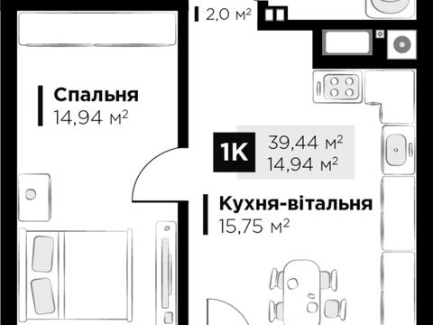 квартира за адресою Червоної Калини вул., 4-А