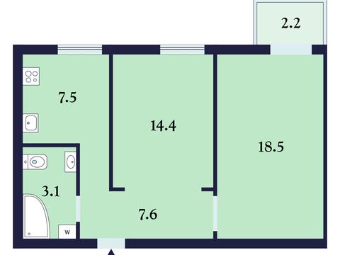 квартира за адресою Велика Васильківська вул. (Червоноармійська), 134