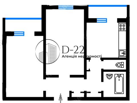 квартира за адресою Харківське шосе, 59