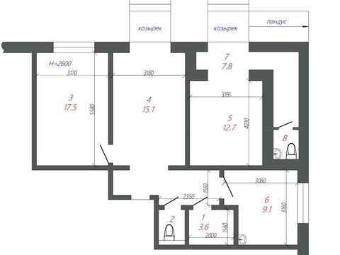 квартира по адресу Семена Палия ул. (Дніпропетровська), 86