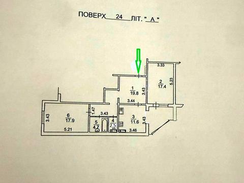 квартира по адресу Николая Закревского ул., 97-А