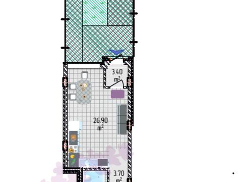 квартира по адресу Злагоди ул., 38