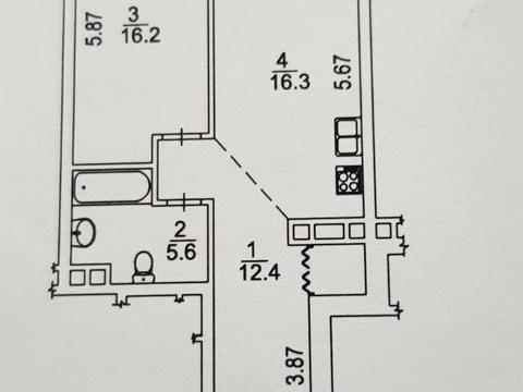 квартира за адресою Дніпровська набережна вул., 20-А