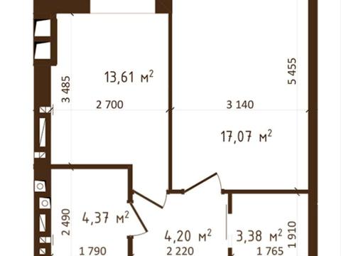 квартира за адресою Академіка Сахарова вул., 5-Є