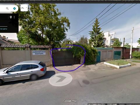 ділянка за адресою Фонтанська дорога вул. (Перекопской дивизии улица), 86