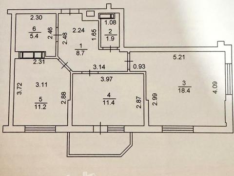 квартира по адресу Борисо-Глібська ул. (Ватутіна), 111-В