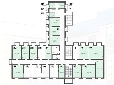 коммерческая по адресу Соборная пл. (Октябрьская), 1