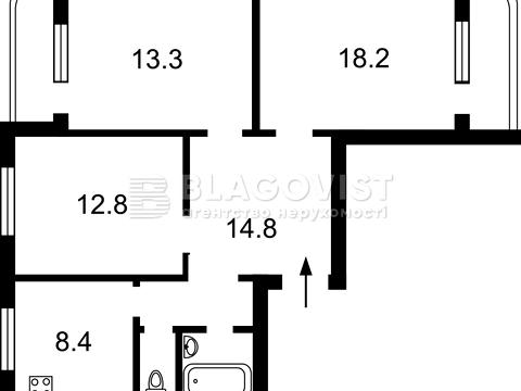 квартира по адресу Ушинского ул., 25-А
