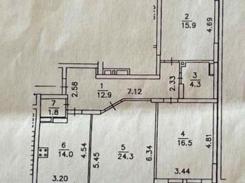 квартира по адресу Миколы Бажана просп., 10
