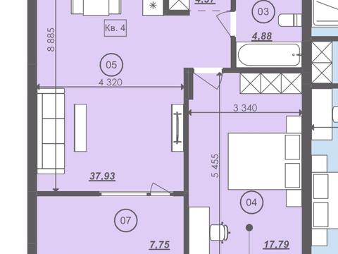 квартира по адресу Героев Крут ул., 13