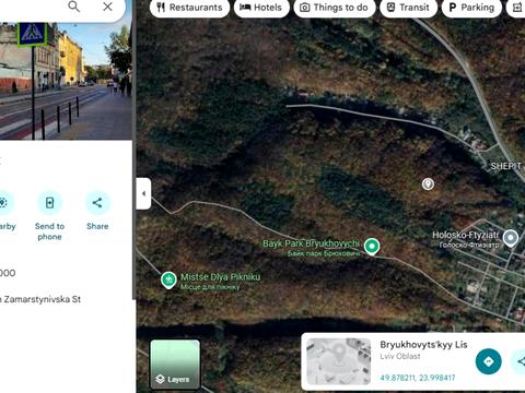ділянка за адресою Замарстинівська вул. (Калініна)