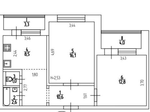 квартира за адресою Теремківська вул., 16