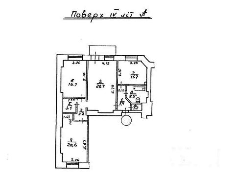 квартира за адресою Антоновича вул. (Горького), 26/26