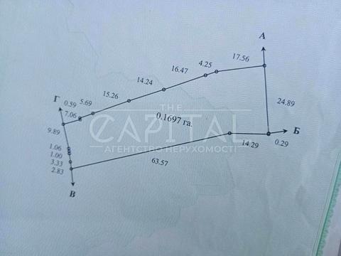 ділянка за адресою с. Петропавлівська борщагівка, Богдана Хмельницького вул., 38