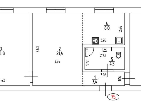 квартира по адресу Горловская ул., 220