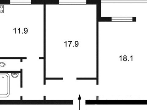 квартира по адресу Левка Лукьяненко ул. (Маршала Тимошенко), 15-Г