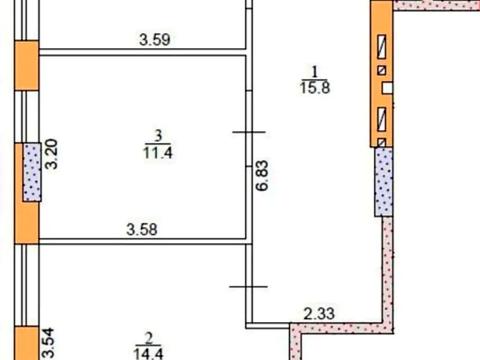 квартира по адресу Митрополита Шептицкого ул., 1