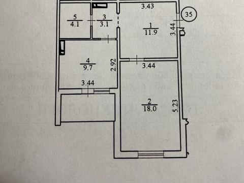 квартира за адресою Київ, Ревуцького вул., 54