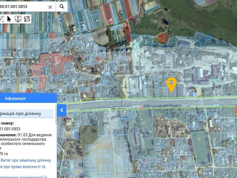 участок по адресу 