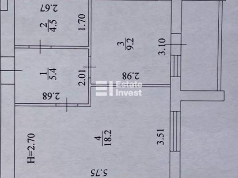 квартира по адресу Льва Ландау просп. (50-летия СССР), 52-Л