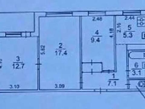 квартира по адресу Милютенко ул., 11