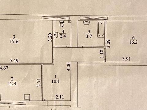 квартира по адресу Героев Небесной Сотни просп., 26/17