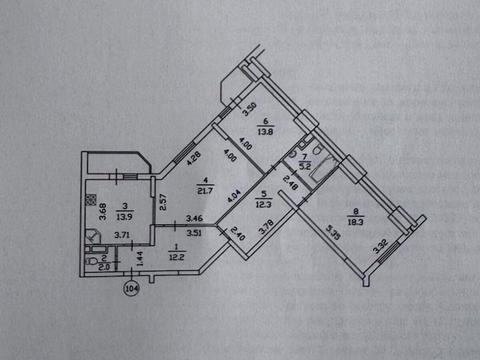 квартира за адресою Київ, Юлії Здановської вул. (Ломоносова), 4-А