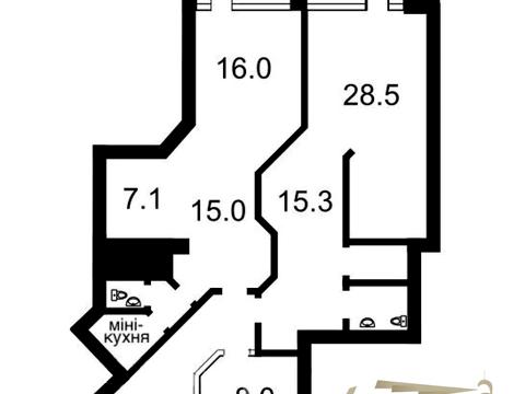 комерційна за адресою Велика Васильківська вул. (Червоноармійська), 72