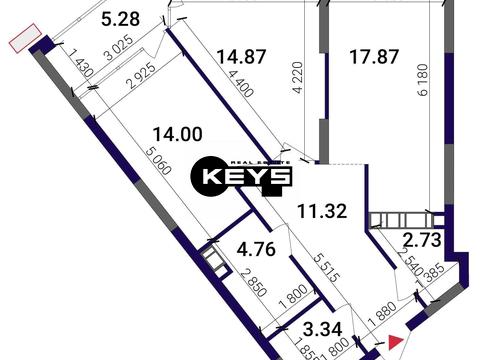квартира за адресою Дніпровська набережна вул., (Будинок 9)