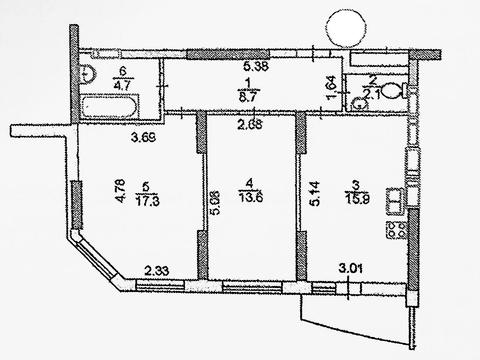 квартира за адресою Каховська вул., 62-А