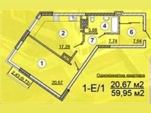 квартира за адресою Чорногірська вул., 16-14