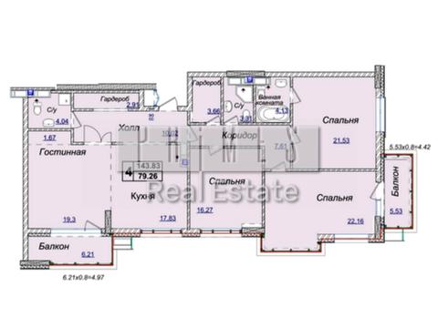 квартира за адресою Андрія Верхогляда вул. (Михайла Драгомирова), 17-Б