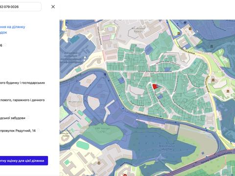 участок по адресу Редутный пер., 14