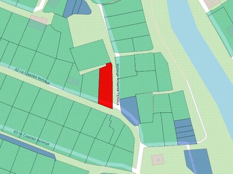 ділянка за адресою 42-га Садова вул.