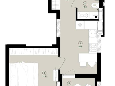 квартира по адресу Вавиловых ул., 11