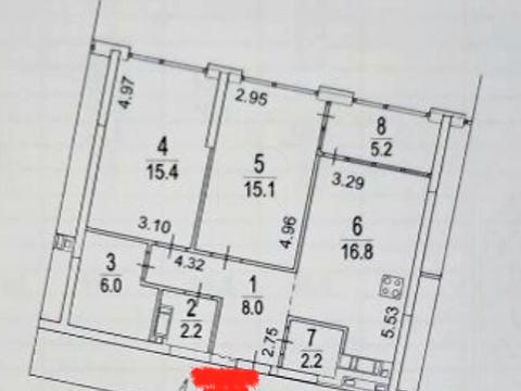 квартира за адресою Київ, Дніпровська набережна вул., 15-Д