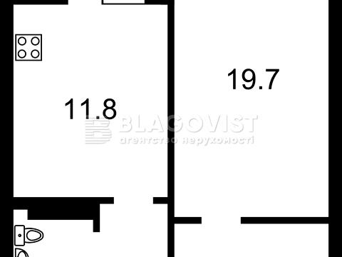 квартира за адресою Коноплянська вул., 22-Б