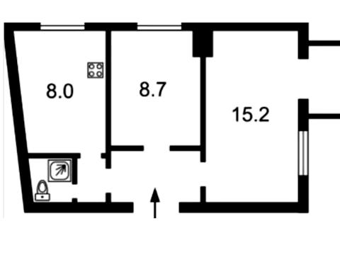 квартира по адресу Набережно-Крещатицкая ул., 7