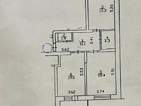 квартира за адресою Анни Ахматової вул., 35-А