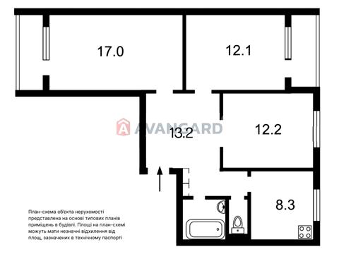квартира по адресу Академика Заболотного ул., 28